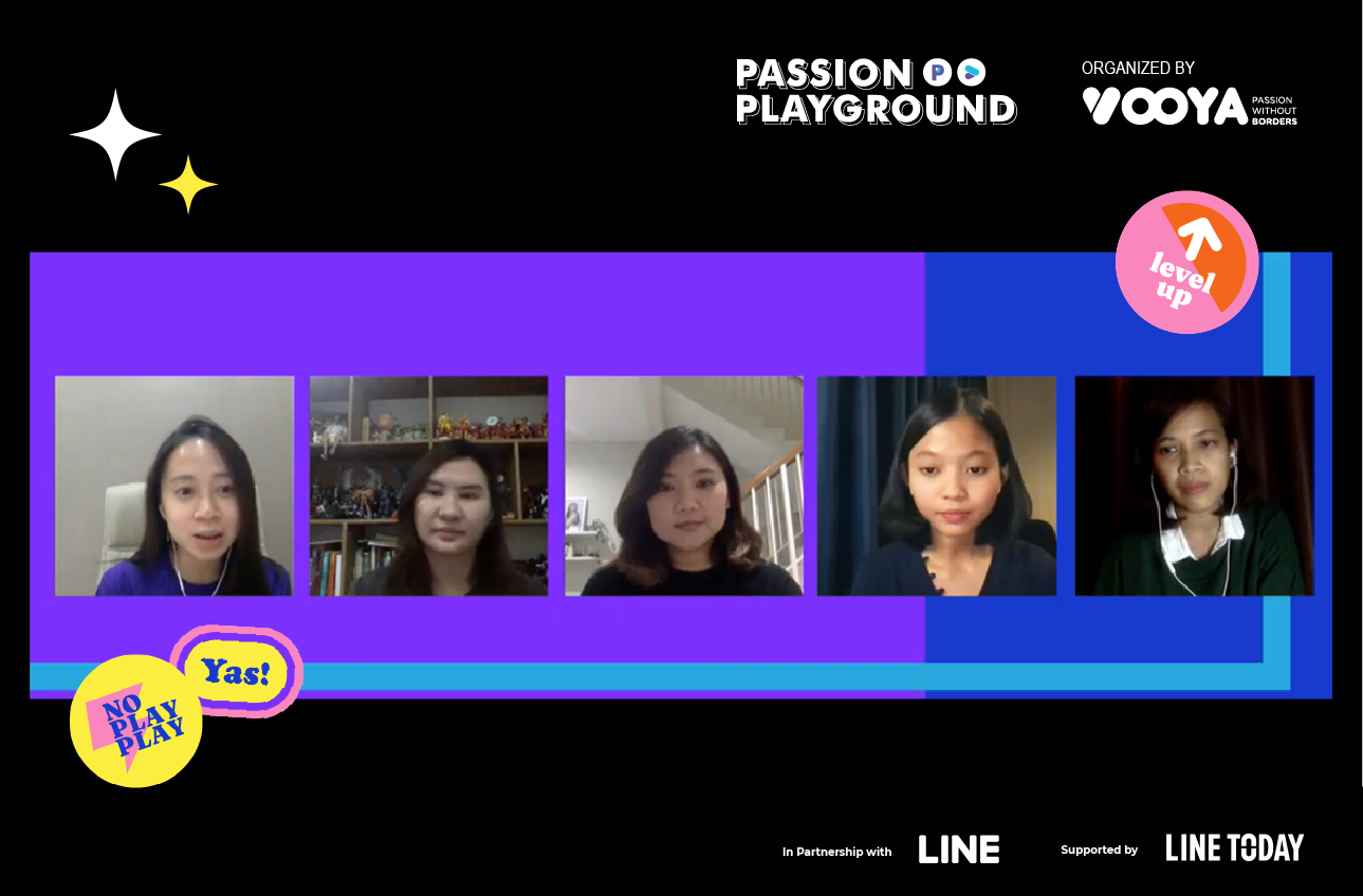 Sharing seru dengan LINE Indonesia di Passion Playground Festival 2021