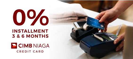 0% Installment for CIMB Niaga Credit Card