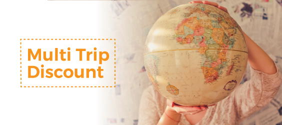 USD 400 Off for Multiple Vooya Journey Trips Booking!