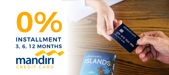 0% Installment for Mandiri Credit Card